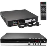 Youyijia ColdShine DVD-Player für TV mit HDMI/AV Ausgang USB Eingang und Fehlerkorrektur 1080P Upscaling PAL/NTSC-System DVD CD-Player