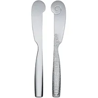 Alessi Dressed Buttermesser 6 Stück aus Edelstahl glänzend poliert