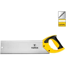 Topex Feinsäge 350 mm, 13tpi gehärtete Zähne