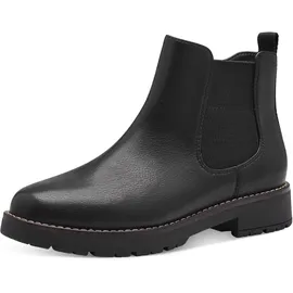 Jana Damen Stiefeletten ohne Absatz mit Reißverschluss Vegan, Schwarz (Schwarz), 40 EU