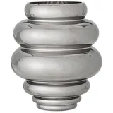 Bloomingville Zorya Vase, Silber, Glas