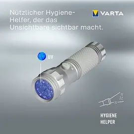 Varta UV Light UV-LED Taschenlampe batteriebetrieben 68g