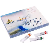 White Nights Aquarellfarben Set 24 St. 10 ml Weiß