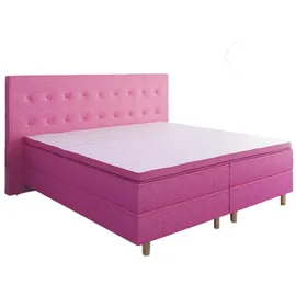 4mybaby GmbH Best For You Boxspringbett Rio 160x200 Rosa, - Rosa