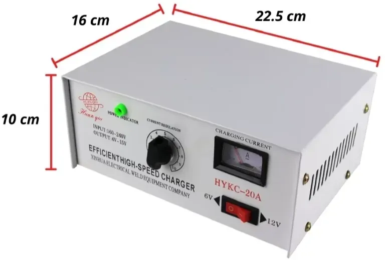 Batterieladegerät 20 A Hykc