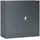 [en.casa] Molise Aktenschrank 90 x 40 x 90 cm Dunkelgrau