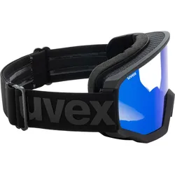 UVEX Athletic CV Skibrille schwarz matt/spiegelblau colorvision grün 55/0/527/20 Einheitsgröße