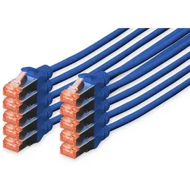 Digitus CAT 6 S/FTP Patchkabel, 10 Stück