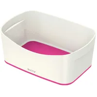 Leitz Aufbewahrungsschale MyBox A5 ABS weiß/pink Packung mit 4