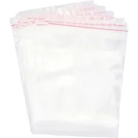 TRU Components Druckverschlussbeutel ohne Beschriftungsstreifen (B x H) x Transparent Polyethylen