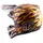 Troy Lee Designs SE5 Carbon Overspray Mehrfarbig Schwarz Gold L