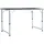 vidaXL Campingtisch Klappbar Grau