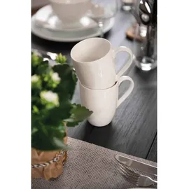 Villeroy & Boch Vivo Basic White Kaffeebecher 6er Set weiß