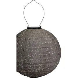 Pauleen Laterne Kunststoff 4 lm inkl. Solarzelle IP44 braun