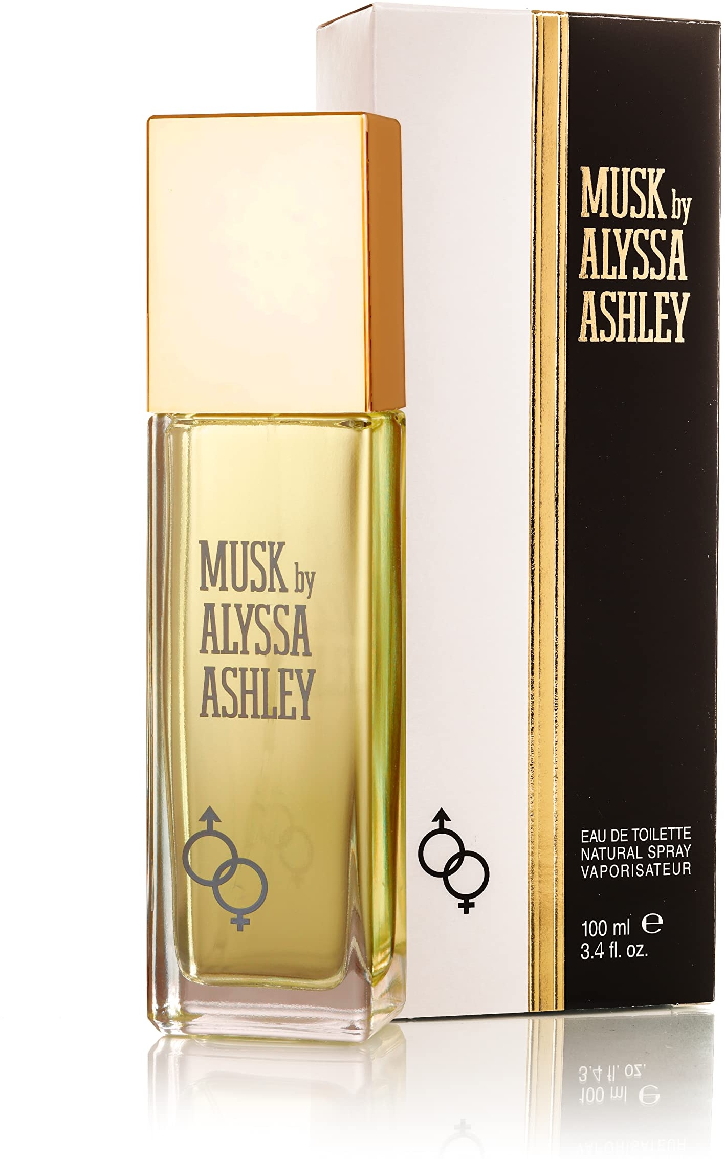 Alyssa Ashley Musk unisex, Eau de Toilette Vaporisateur 100 ml, 1er Pack (1 x 1 Stück)