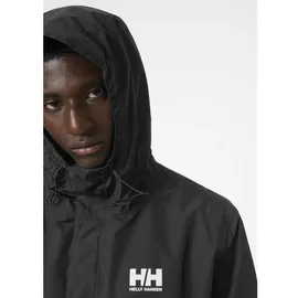 HELLY HANSEN Seven J Regenjacke Herren Schwarz 3XL