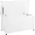 Beliani Kissenbox 330L 123 x 60 x 0 cm Weiß