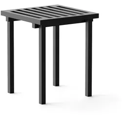 NINE - 19 Outdoors Hocker, schwarz
