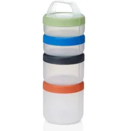 humangear Stax Aufbewahrungsdose, 4er Pack, L