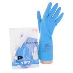 Vileda Professional Multipurpose Handschuh - Der Feine, blau 100753 , Größe: M (8)