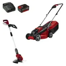 Einhell GE-CM 18/30 Li inkl. 1 x 4,0 Ah Akku + Rasentrimmer GE-CT 18