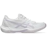 Asics Gel-Rocket 12 Damen Handballschuhe, schwarz, Größe 37 1⁄2 in Grau WHITE/DAHLIA 37.5