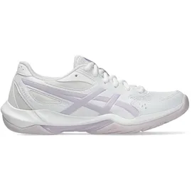 Asics Gel-Rocket 12 Damen Handballschuhe, schwarz, Größe 37 1⁄2 in Grau WHITE/DAHLIA 37.5