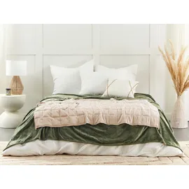 Beliani Gewichtsdecke 4000 NEREID 100 x 150 cm Beige