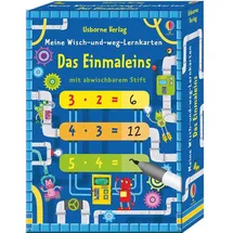 Usborne Publishing Meine Wisch-und-weg-Lernkarten: Das Einmaleins