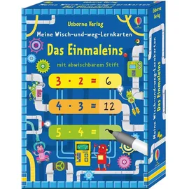 Usborne Publishing Meine Wisch-und-weg-Lernkarten: Das Einmaleins