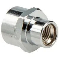 tecuro - Reduzierstück M15/1 Innengewinde x M8/1 Innengewinde MS-verchromt