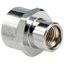 tecuro - Reduzierstück M15/1 Innengewinde x M8/1 Innengewinde MS-verchromt