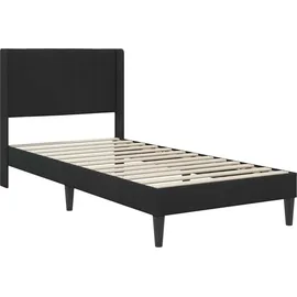 vidaXL 90 x 200 cm Schwarz