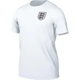 Nike England Herren Crest Tee, White, S