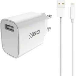 ACV Netz-Ladeset 100V-240V 2-teilig - weiß fuer Apple