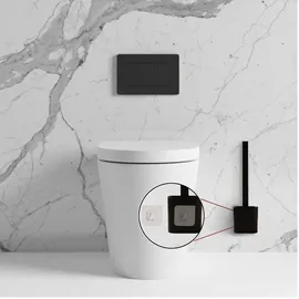 casativo WC-Bürste 2er Set Schwarz/Grau