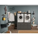 laundreezy Mehrzweckschrank-Set 135 x 67,5 cm Grau