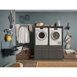 laundreezy Mehrzweckschrank-Set 135 x 67,5 cm Grau