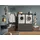 laundreezy Mehrzweckschrank-Set 135 x 67,5 cm Grau