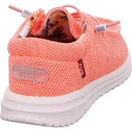 Fusion Mokassins Schnürschuhe in Orange 37 EU