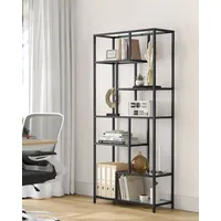 VASAGLE Bücherregal 6 Ablagen 0 x 0 x 0 cm Schwarz