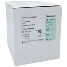 FUHRMANN GMBH Mullkompressen Set 10 x 10 cm 100 St.