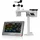 Bresser Smarte Tuya Profi-Wetterstation mit 7-in-1-Sensor, Luftqualitätsmonitor, Solar & App-Steuerung, 6-Tage-Vorhersage