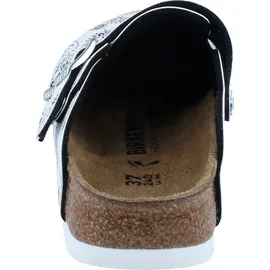 Birkenstock Kay Superlauf, Birko-Flor, Paisley Black/White, schmal, 38