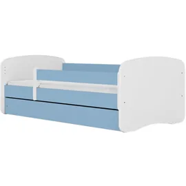 raumhirsch furniture Kinderbett Safari 80 x 180 cm Holzwerkstoff blau