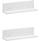 Schildmeyer Torge Wandregal 60 x 15,7 x 17,3 cm Weiß