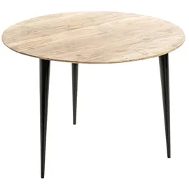 'massivart' Beistelltisch - holzfarben Ø: 65