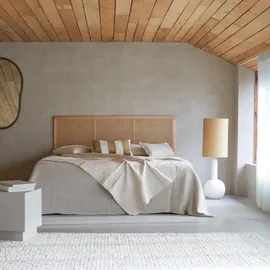 Tikamoon Kopfteil, Natur, Naturmaterialien, 160x115x3 cm, Schlafzimmer, Betten, Bett-Kopfteile