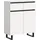 xonox Highboard Tomasa 80 x 99 cm Weiß / Schwarz