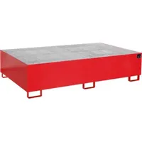 Bauer Südlohn Regalwanne RW-GR 2200-2, lackiert, Feuerrot